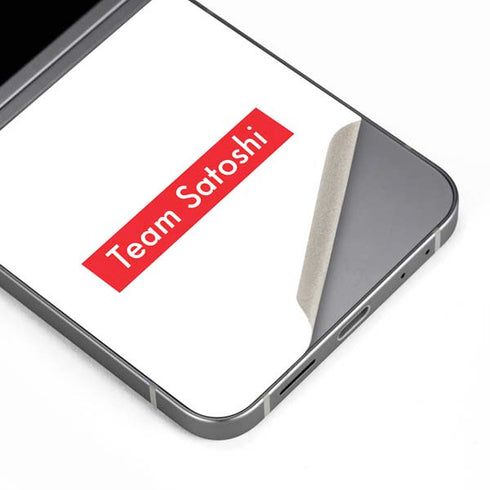 Team Satoshi Galaxy Z Flip6 Skin